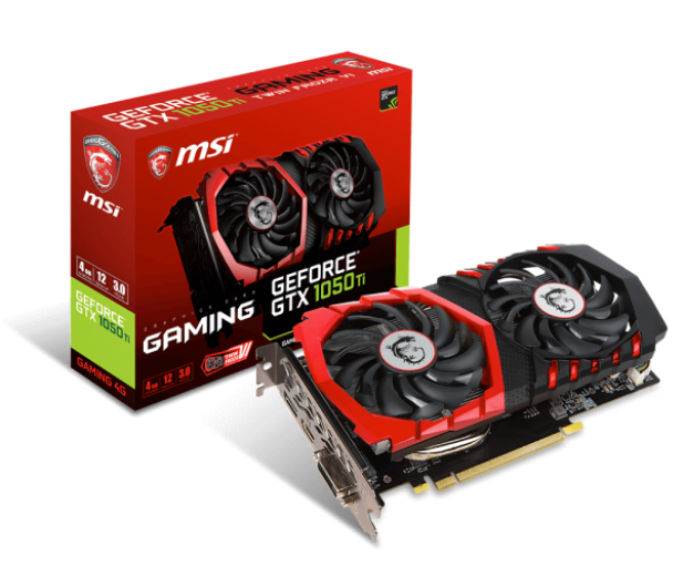 MSI GeForce GTX 1050 Ti GAMING 4GB GDDR5 - 370332 - zdjęcie 5
